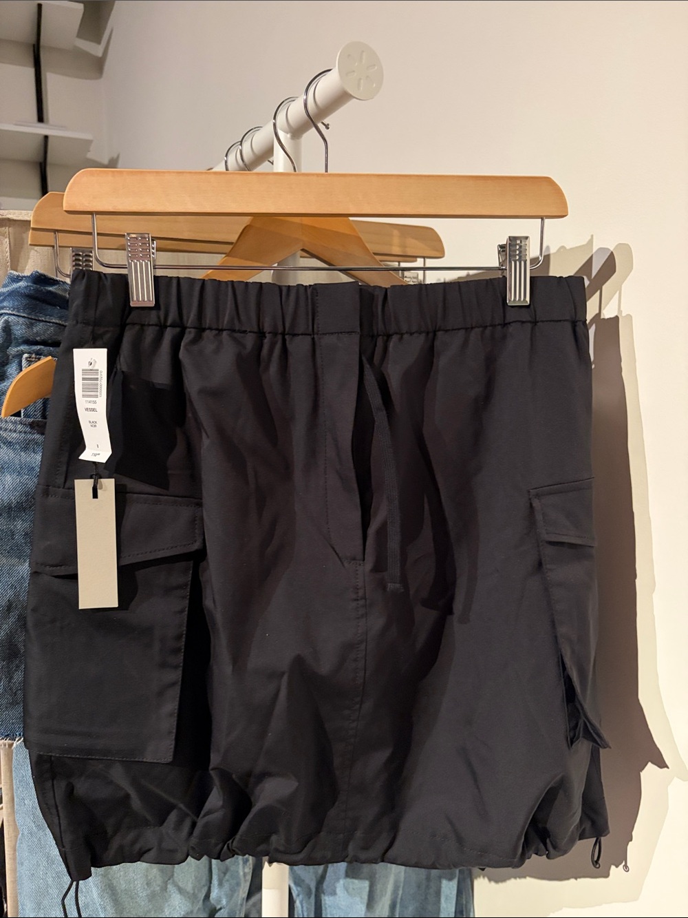 Aritzia Black Cargo Drawcord Mini Skirt - Picture 5 of 5